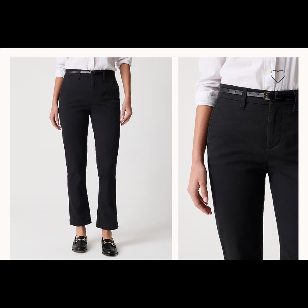 J Crew High Rise Girlfriend Chino Pants size 6